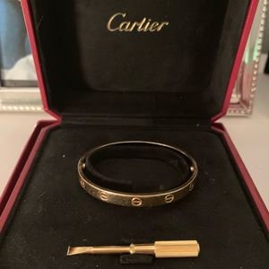 ** SOLD ** Authentic Cartier Love bracelet